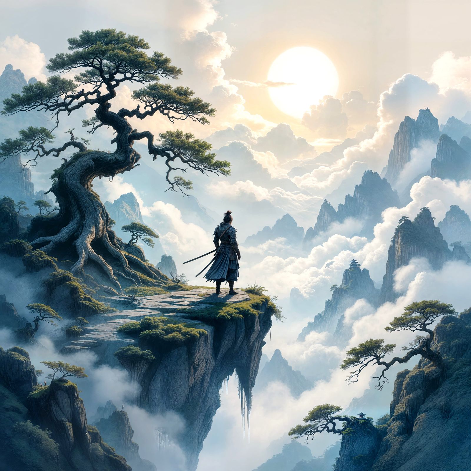 A lone samurai   by @Adrian