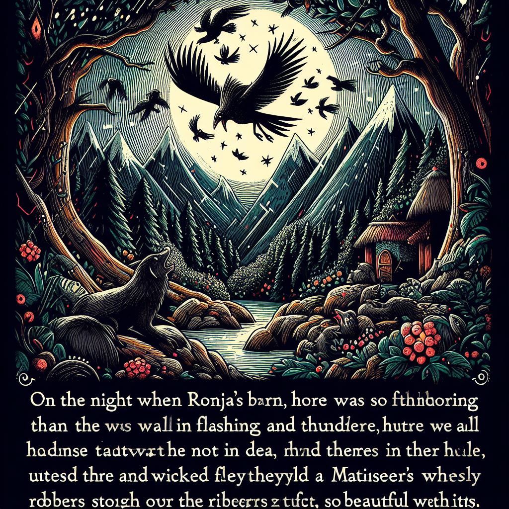 A birth of Ronja Roversdotter