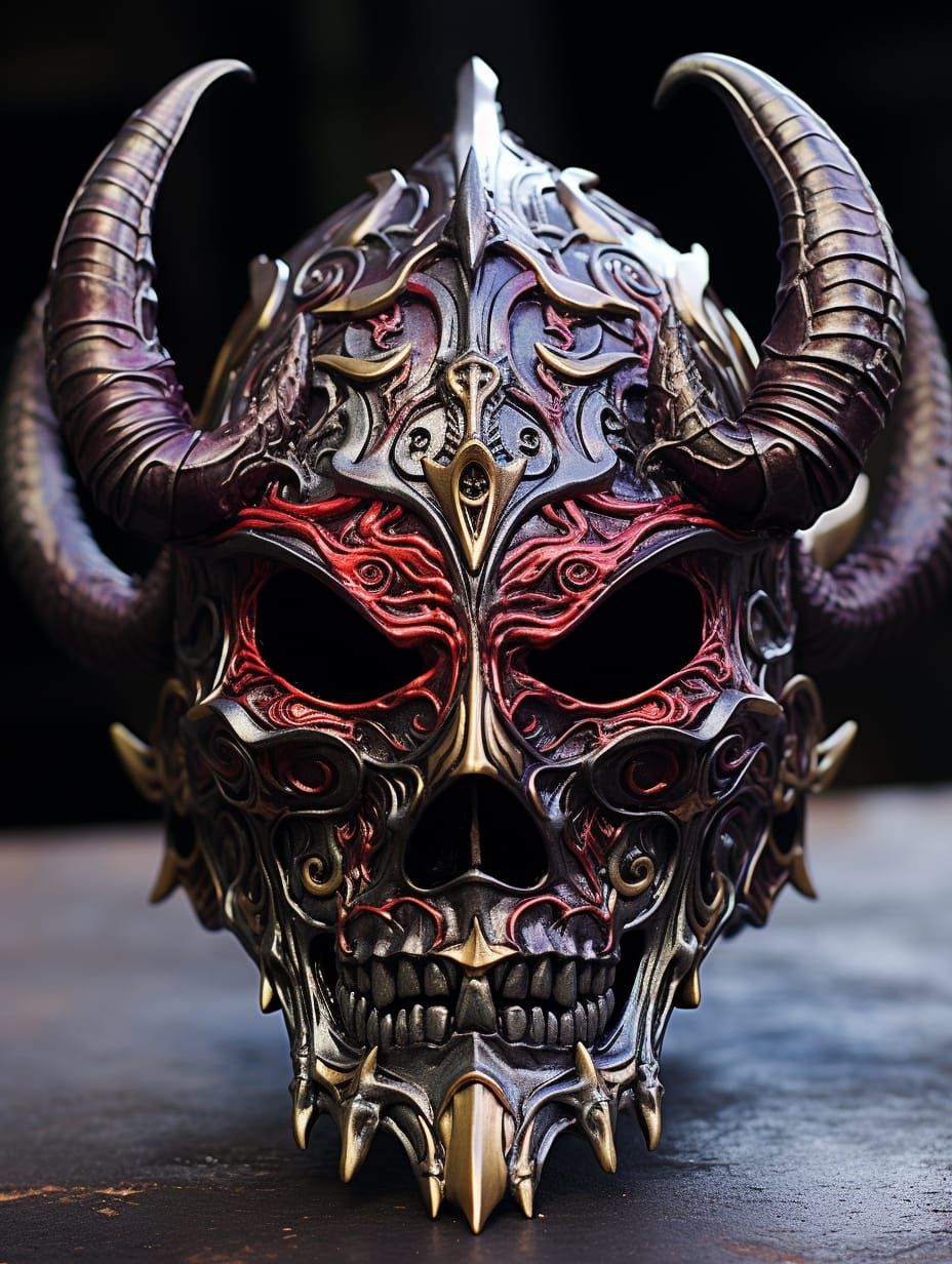 DRAGON SKULL HELMET