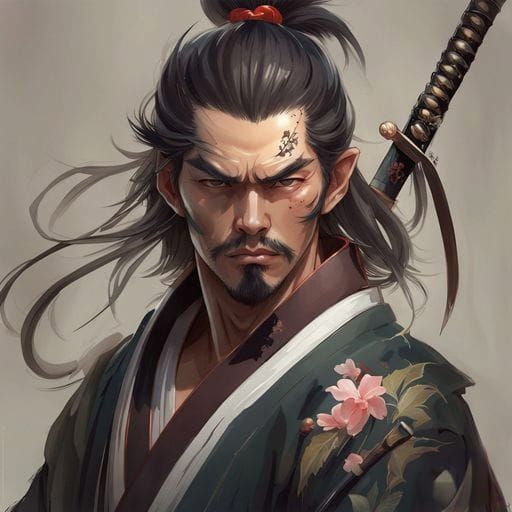 Samurai - AI Generated Artwork - NightCafe Creator