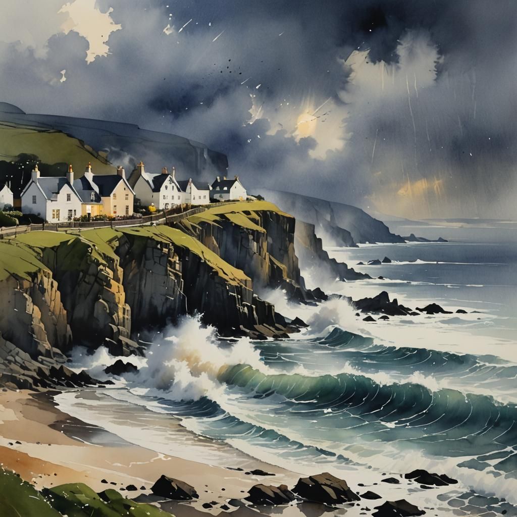 Somewhere in the Scottish Isles