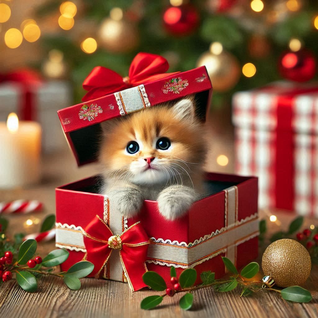 I want a kitten for Christmas!