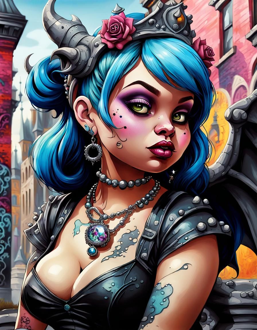 Punk Goth Princess