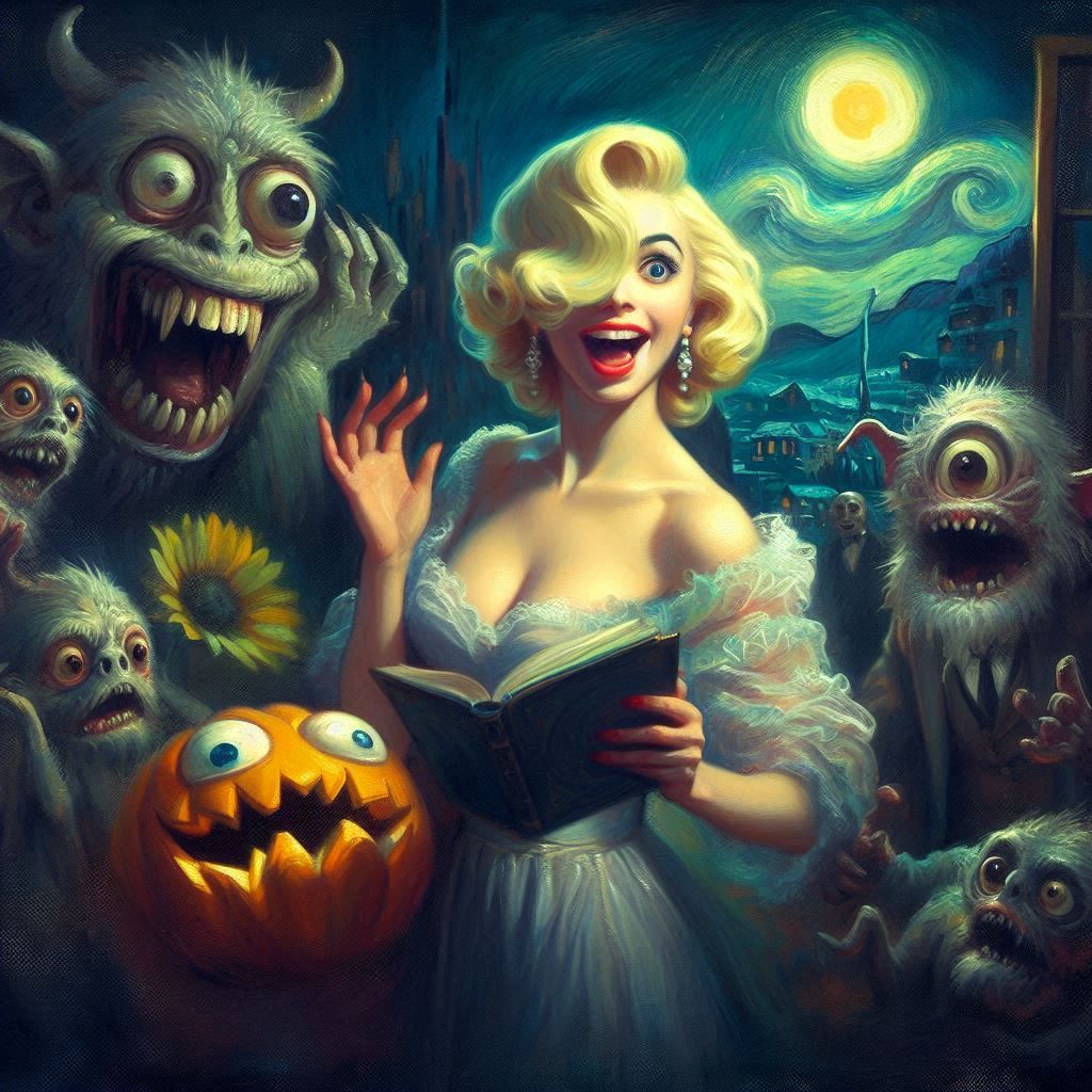 Once Upon a Jack-O'-Lantern Time: A Woman, Her Book, and Monsters Obsessed with Plot Twists
