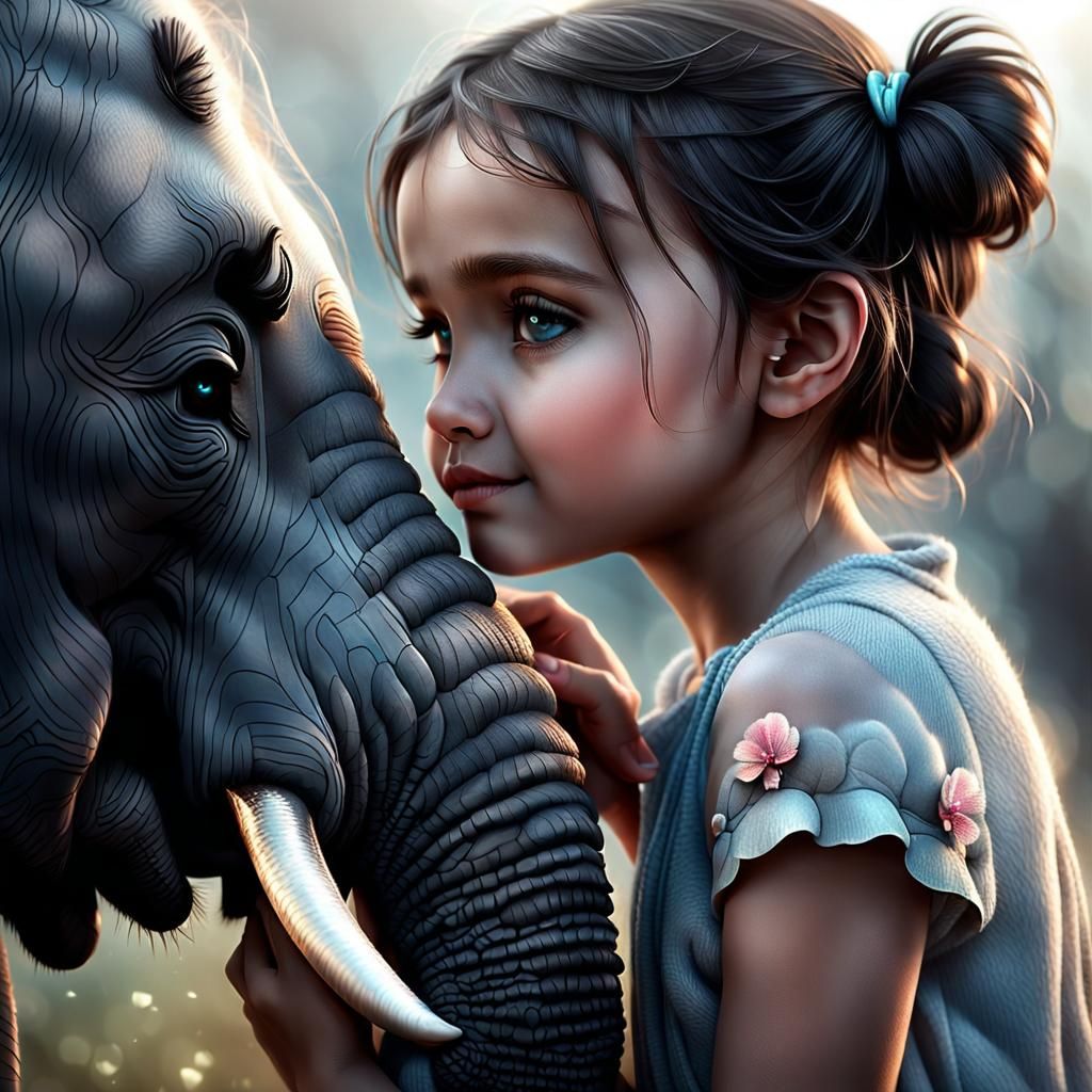 Showing Love For Elephants