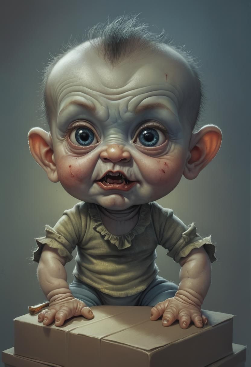 Evil baby