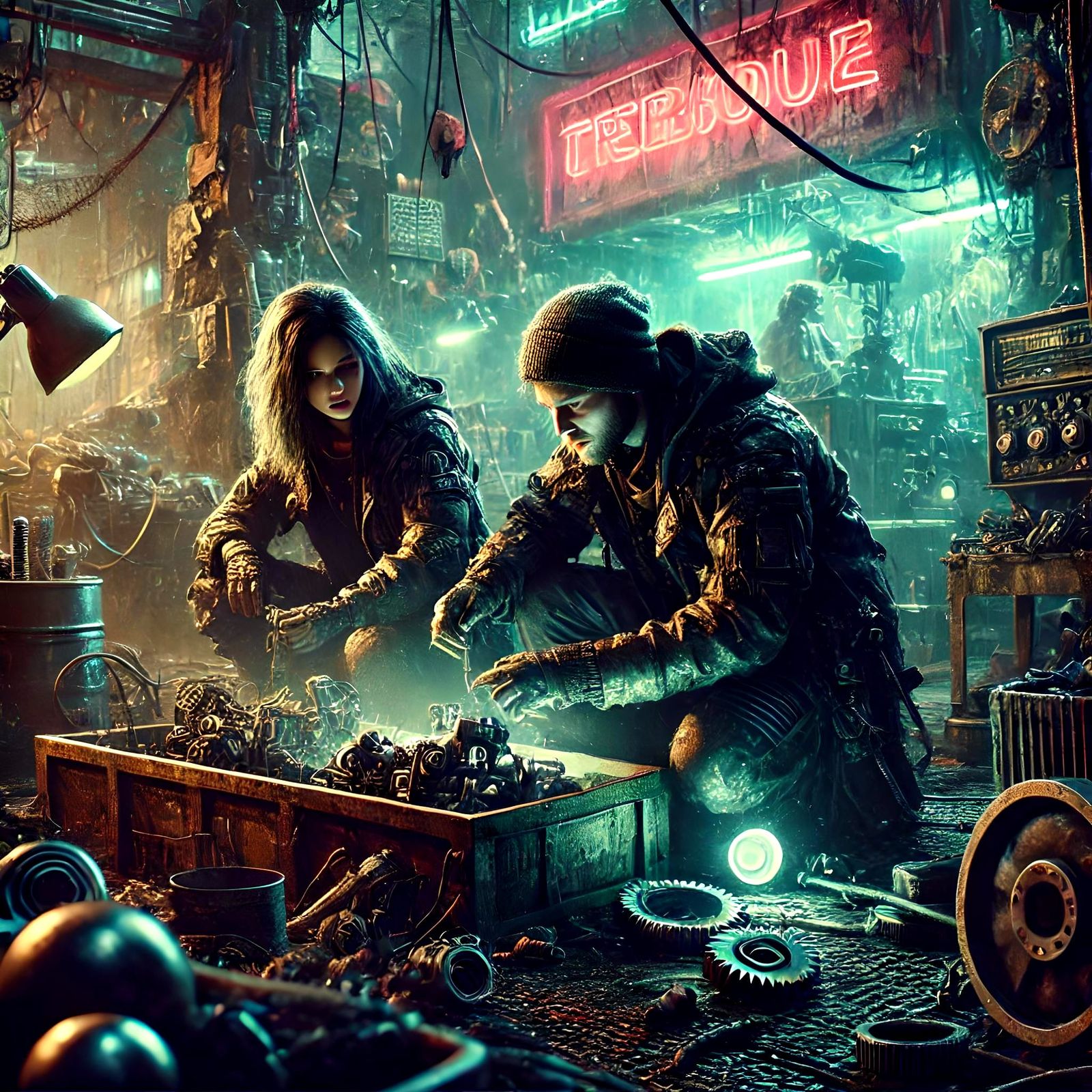 Trashpunk 3  by @Manaconda