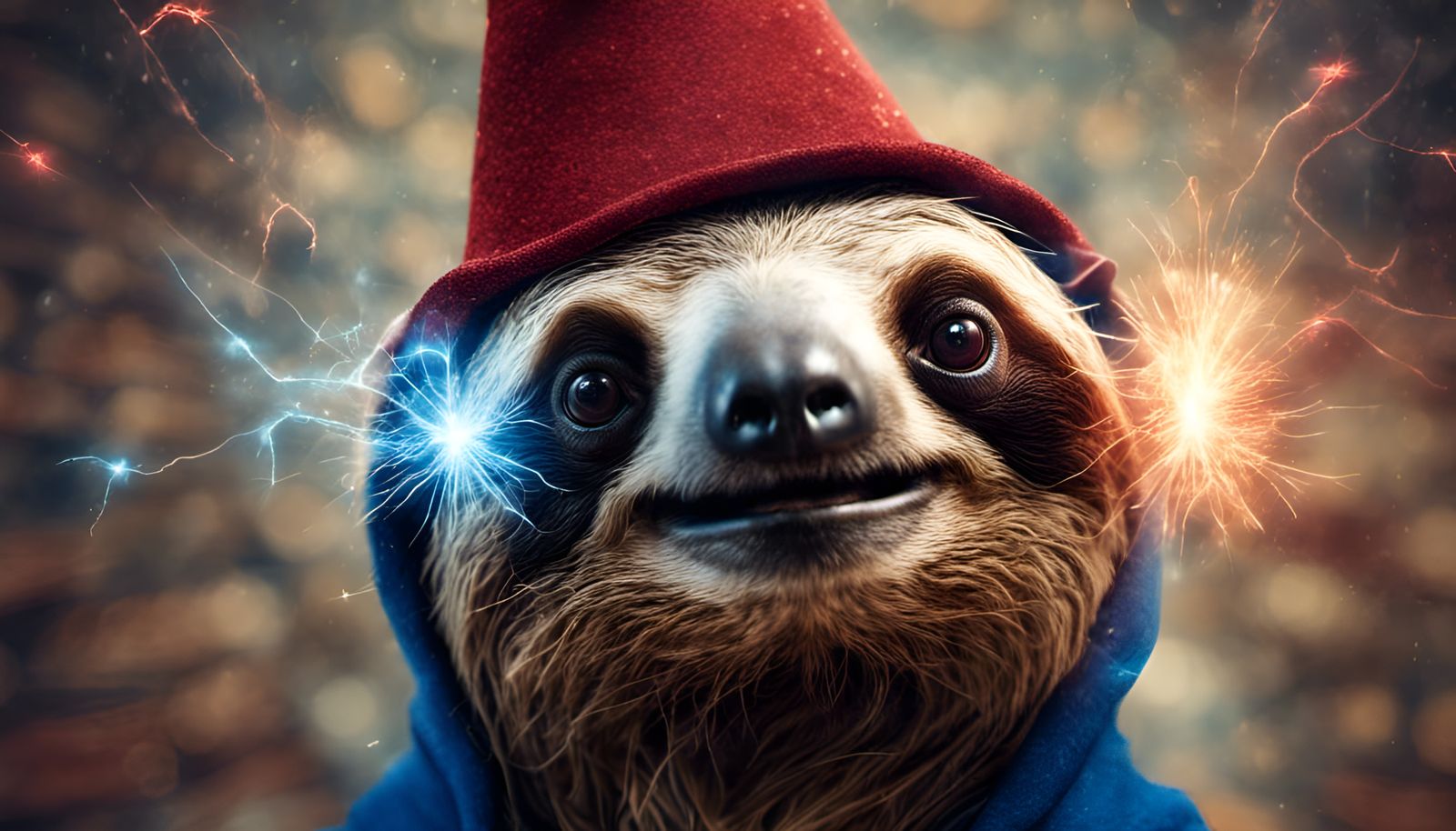 Hairy Potter Sloth (Continued)
