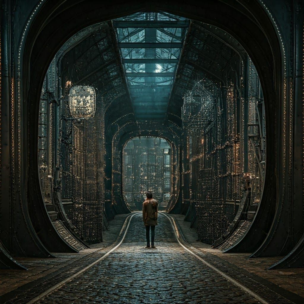 Solar-Punk Royal Tower Rises from Vibrant Metropolis in Art ...