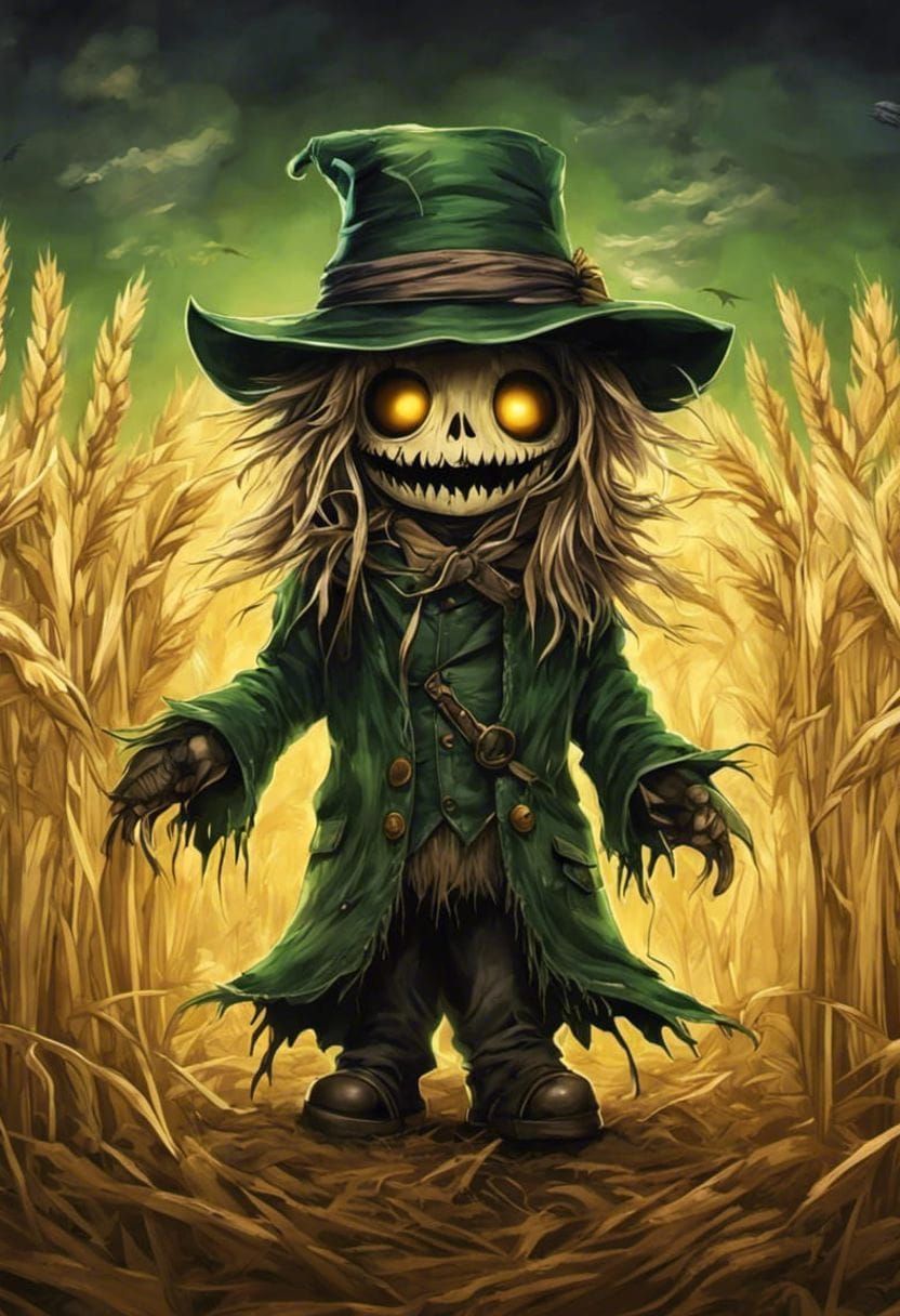 Spooky Scarecrow   by @GingaNinja