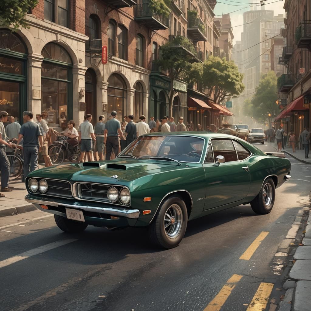 '68 'Cuda  by @Cateyes713-Gatun Gato