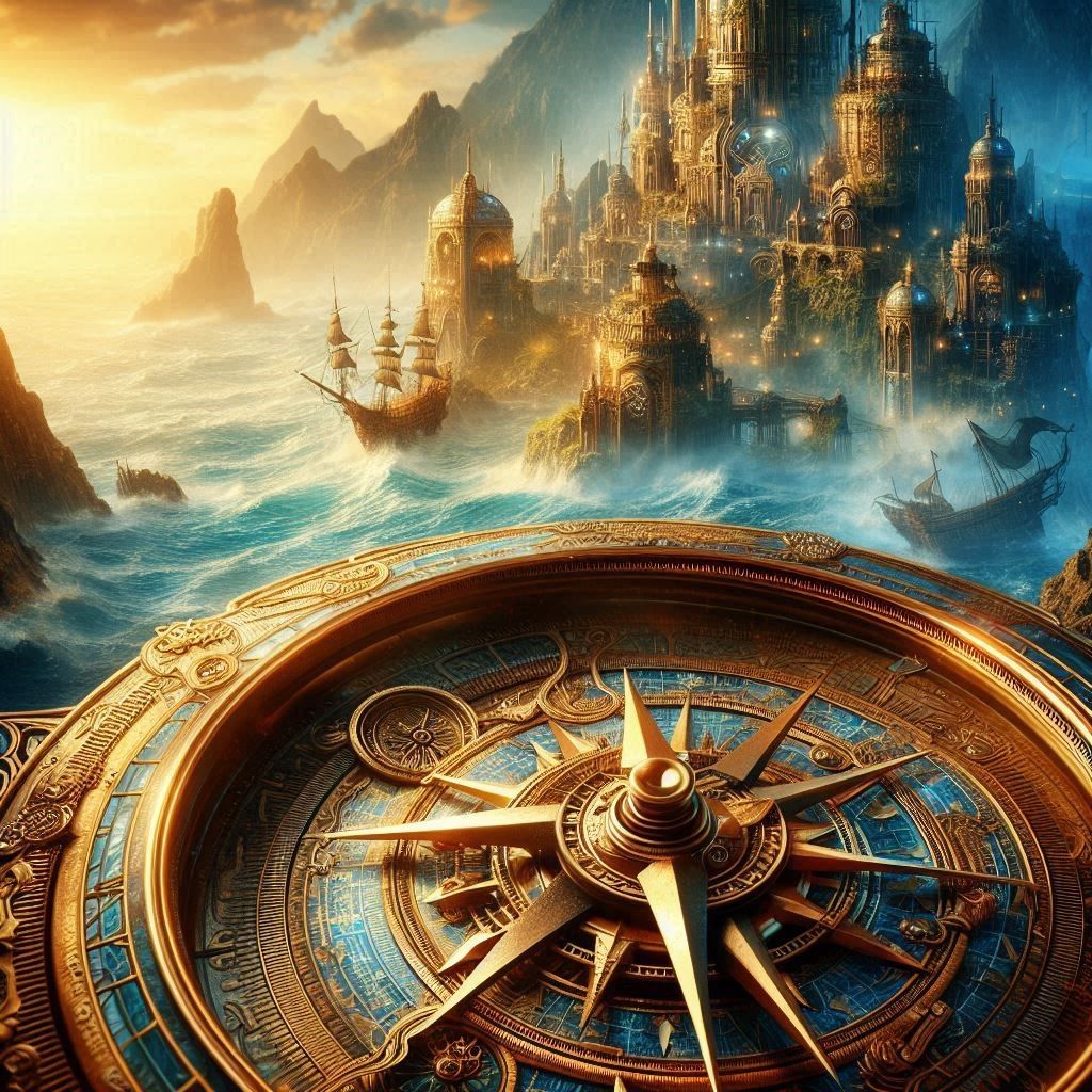 Compass of Wonders  by @zephyrael