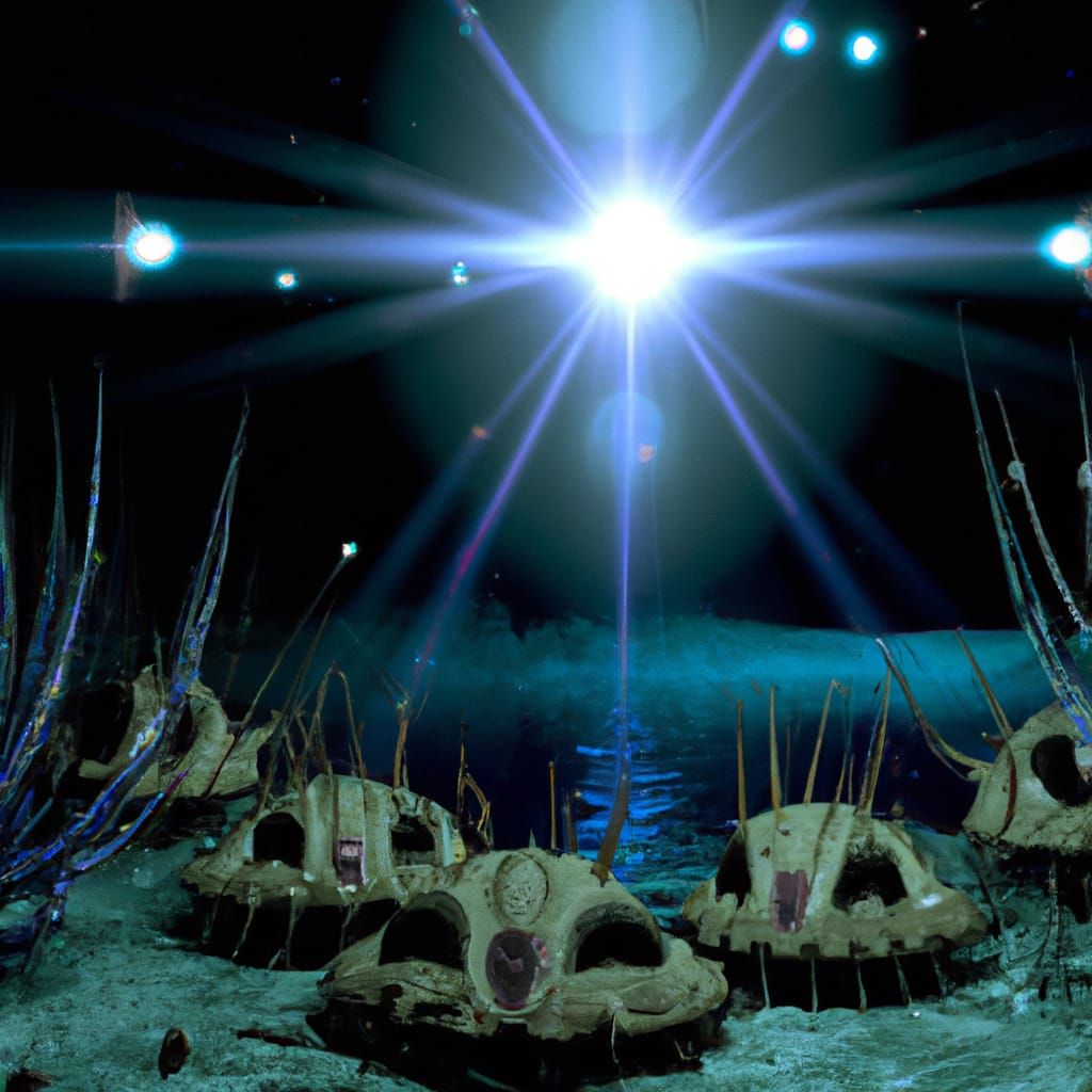 Silurian intelligent life forms in the depths of the Ocean