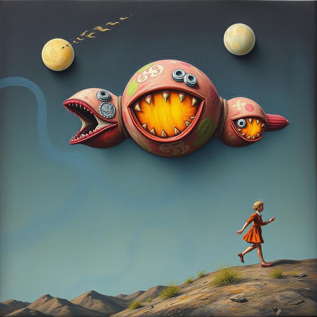 Disturbing Vision: Dadaist Madness in Mixed Media