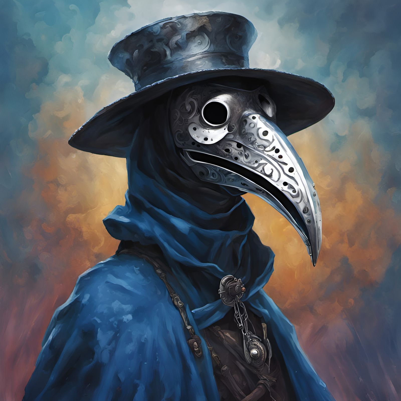 Plague Doctor Ai Generated Artwork Nightcafe Creator