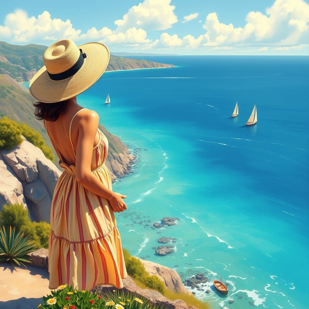 ☀️ Warm Sunny Vista ☀️   by @SLeigh