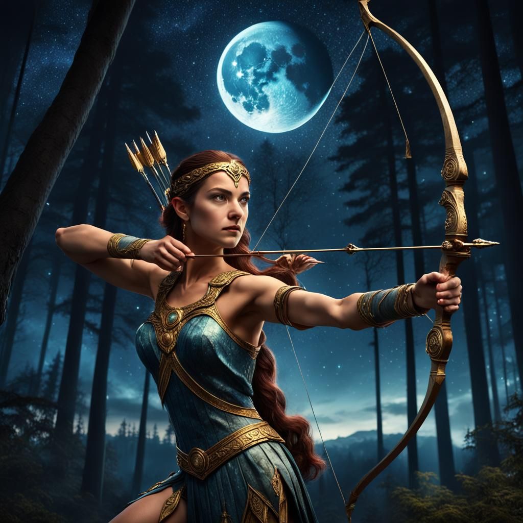 Artemis Rising  by @Echobri