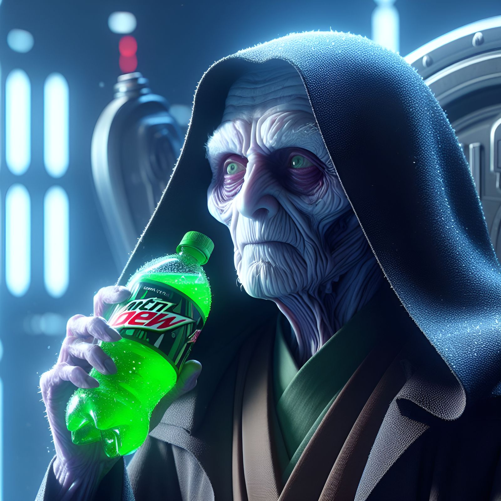 "DEW IT." - Emperor Palpatine