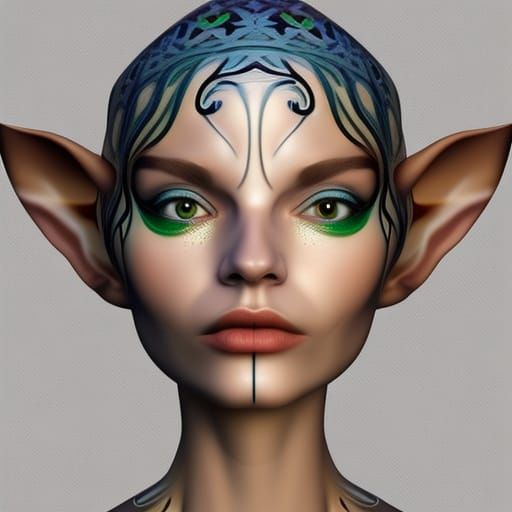 high-fantasy elf girl