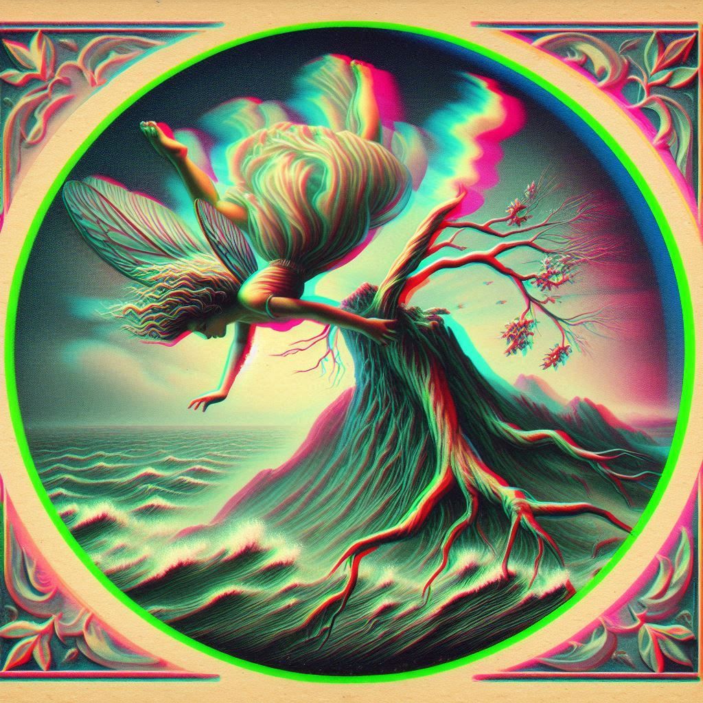 topsy turvy tinkerbell in lenticular register