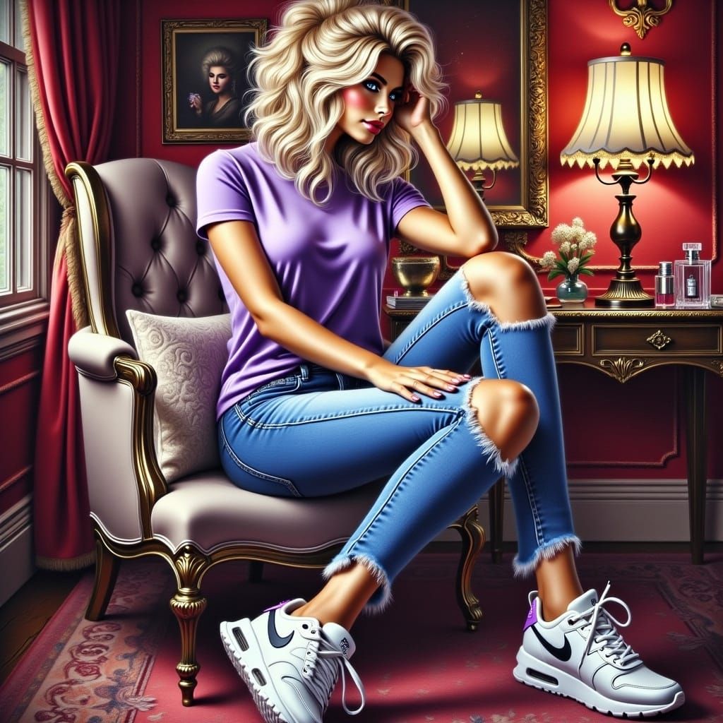 <lora:airbrushed oil paint:1.0> 