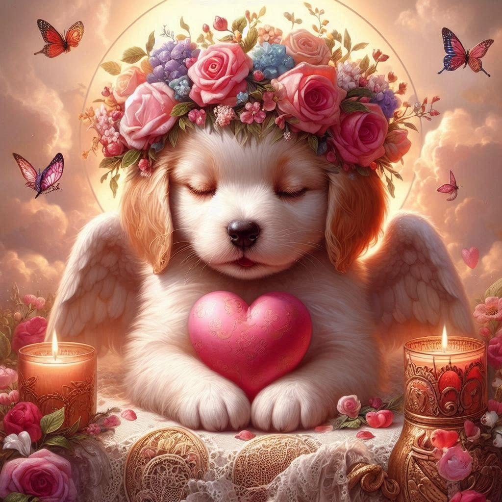 Angel Puppy Love