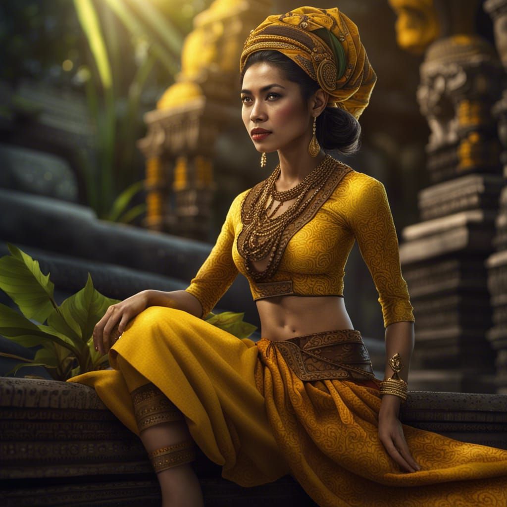 Balinese Woman - AI Generated Artwork - NightCafe Creator