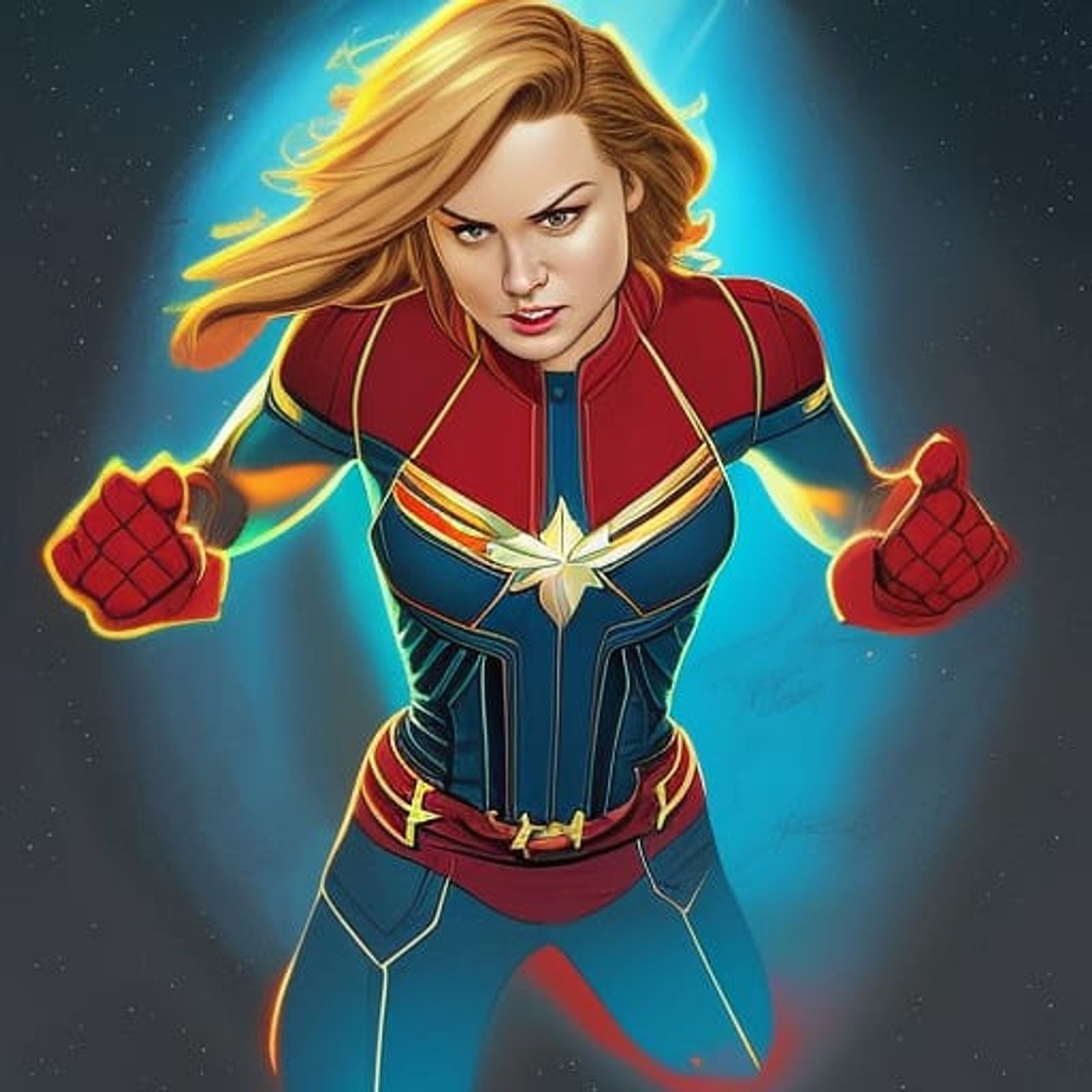 captain marvel - AI Generated Artwork - NightCafe Creator