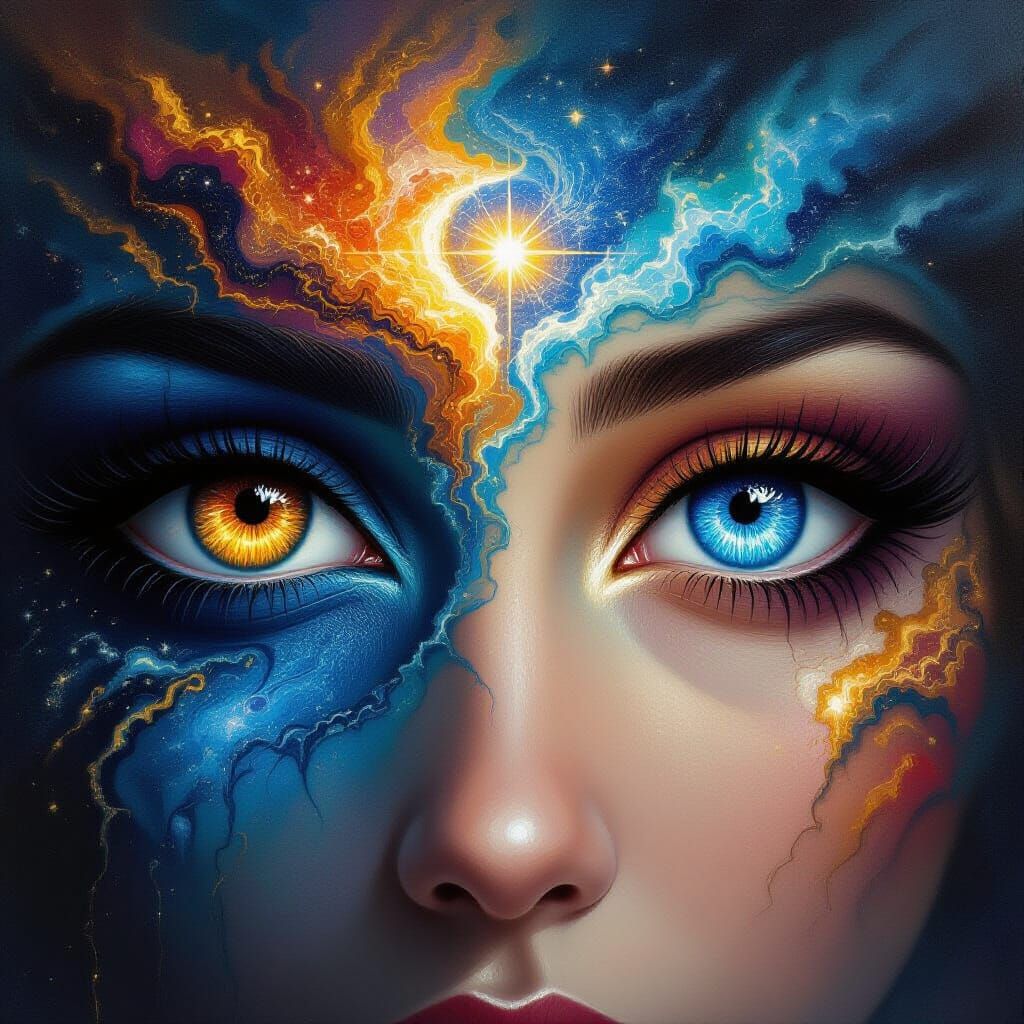 Eternal face  by @Aaly