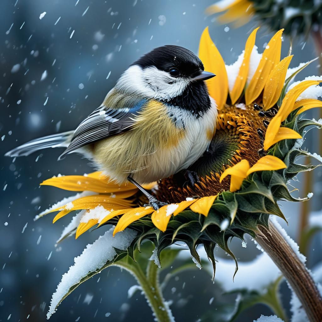  Chickadee   by @Superbear