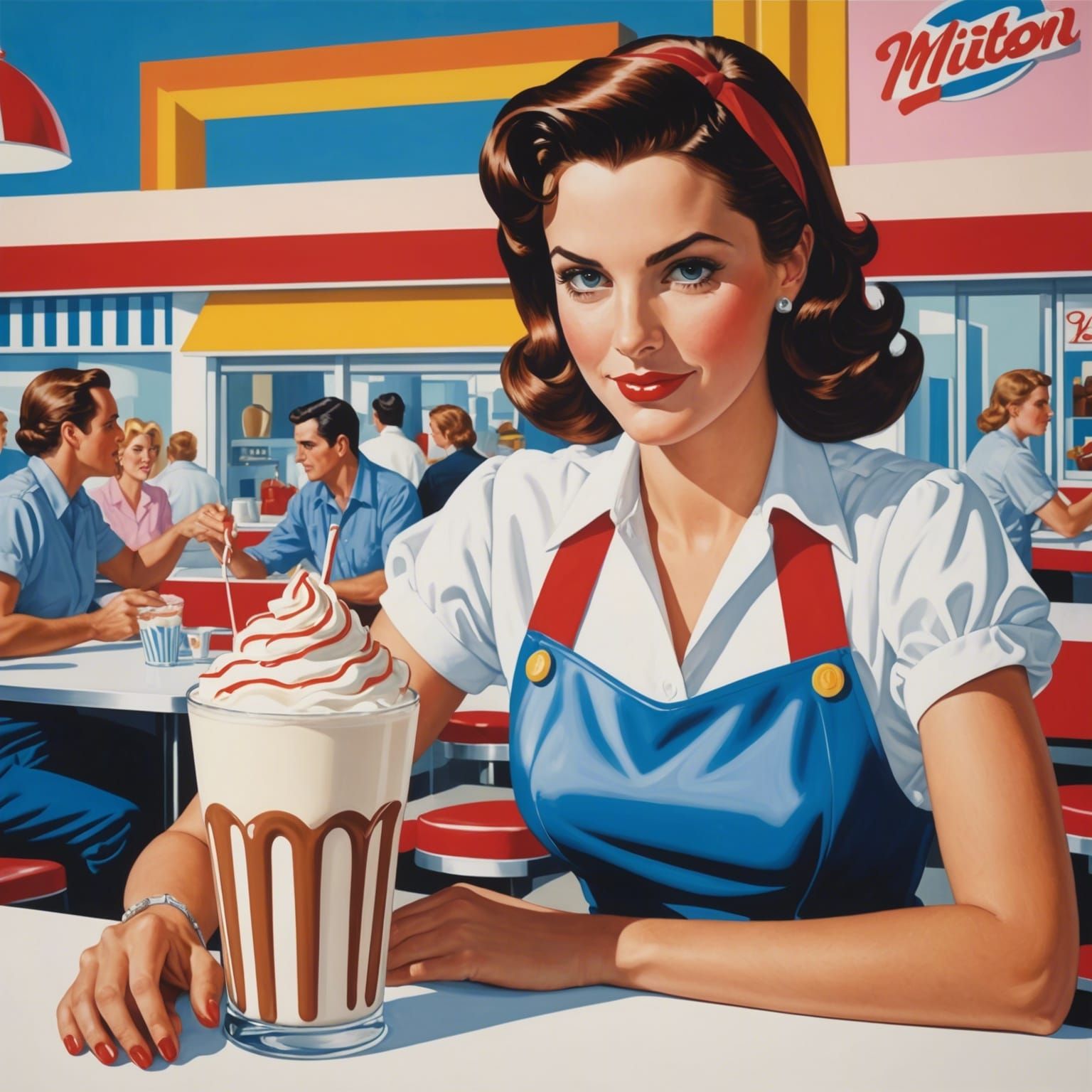 Is it a milkshake or that look?  by @viisipuu