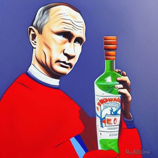 god of vodka AI Generated Artwork NightCafe Creator