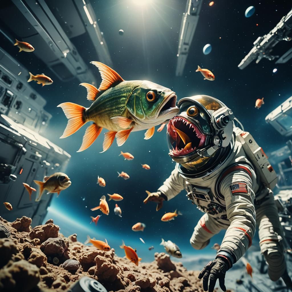 Fish in space