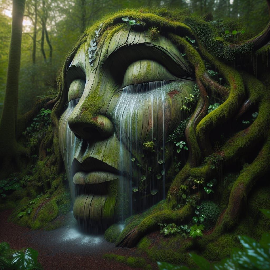 Mother Nature weeps.