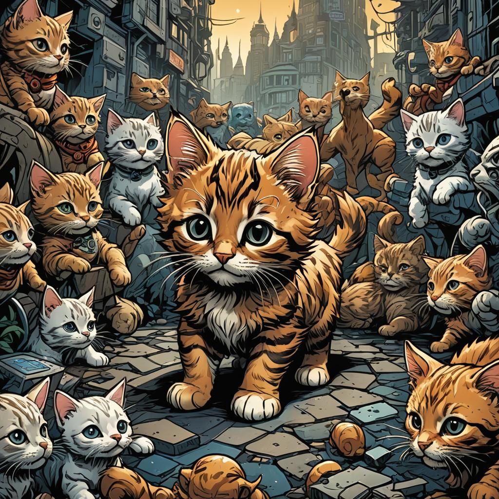 Follow the kitten