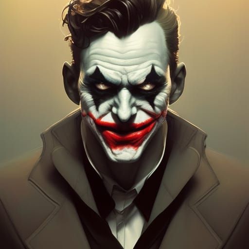 Joker - AI Generated Artwork - NightCafe Creator