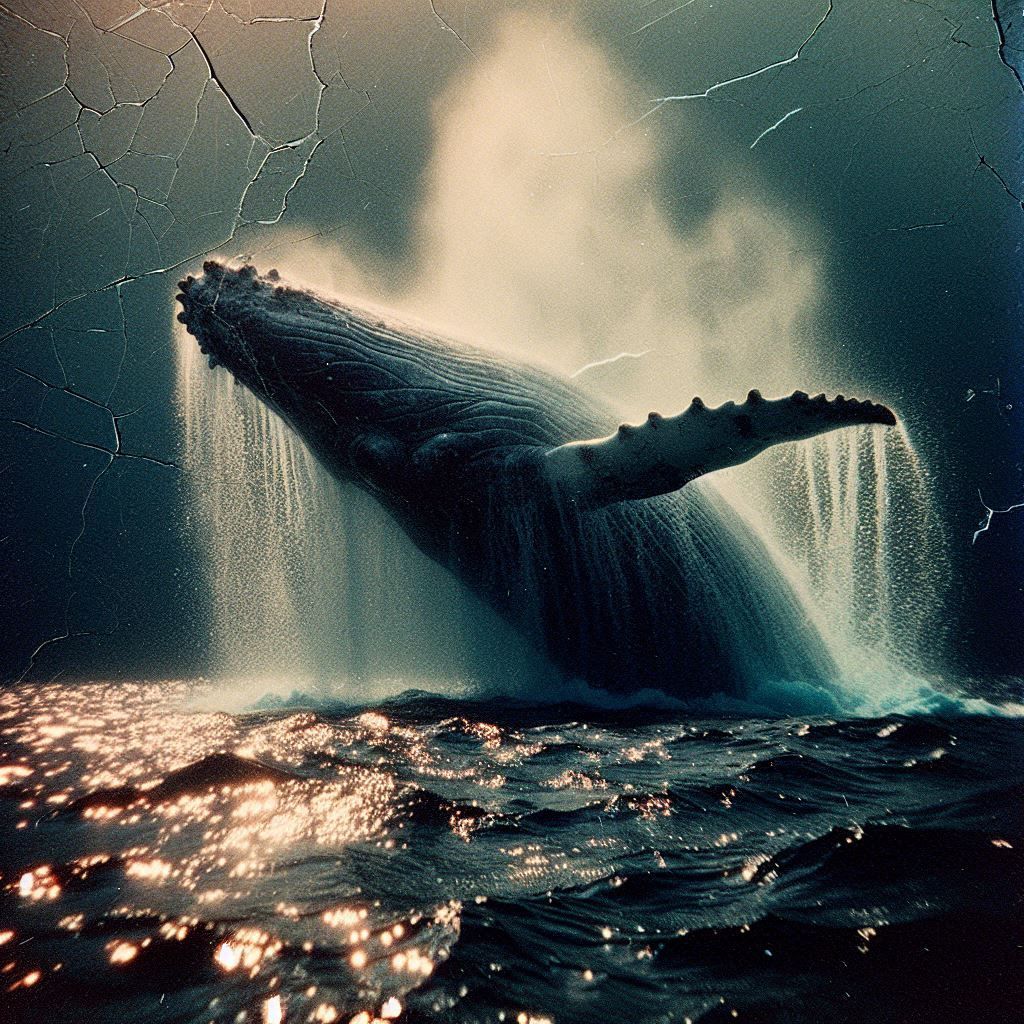 Breaching Whale