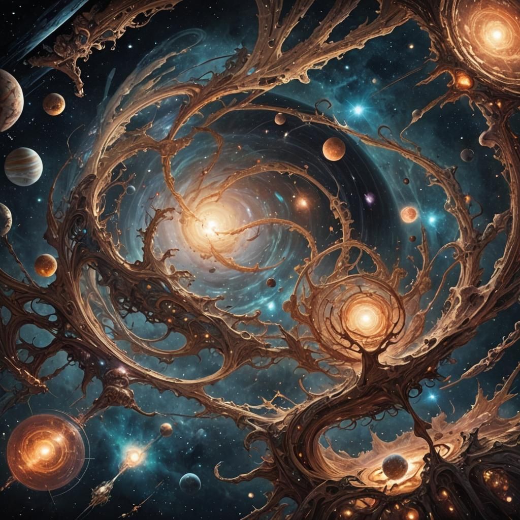 Space Art - AI Generated Artwork - NightCafe Creator