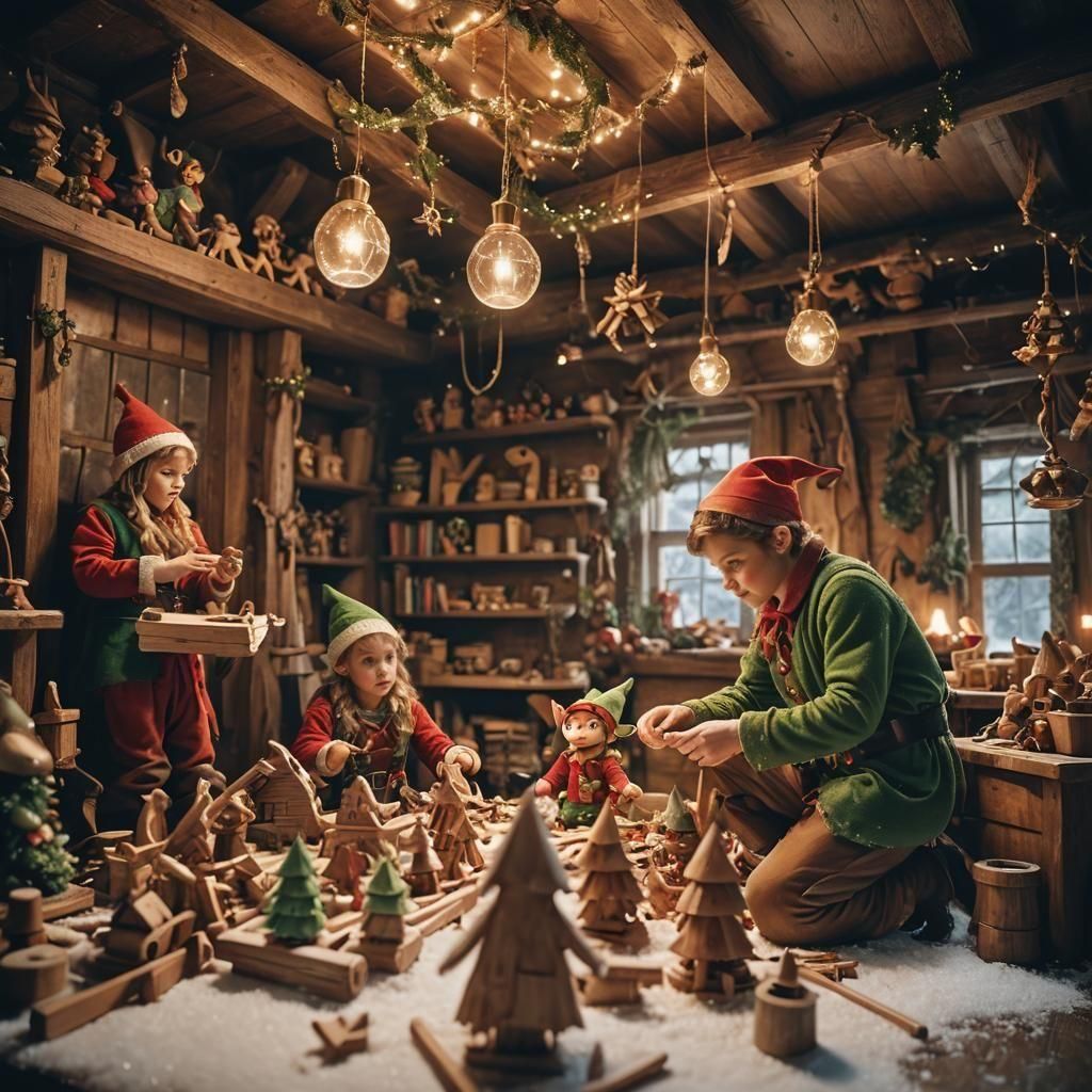 Unconventional Jobs: Santa's little helpers   by @Tommi