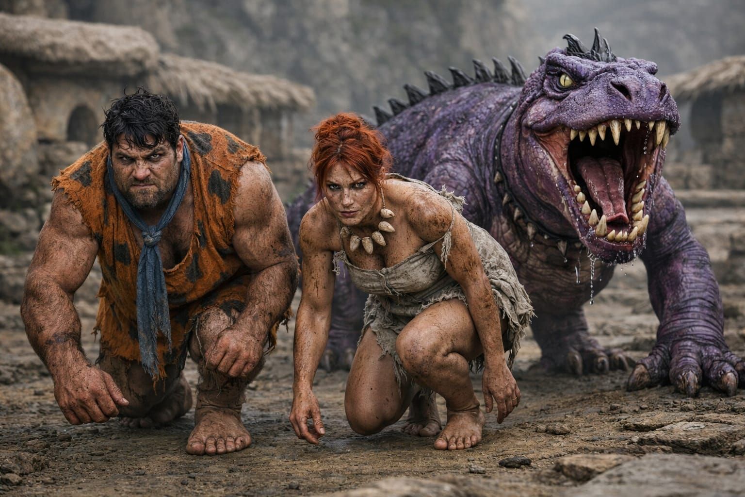 A modern stone age family