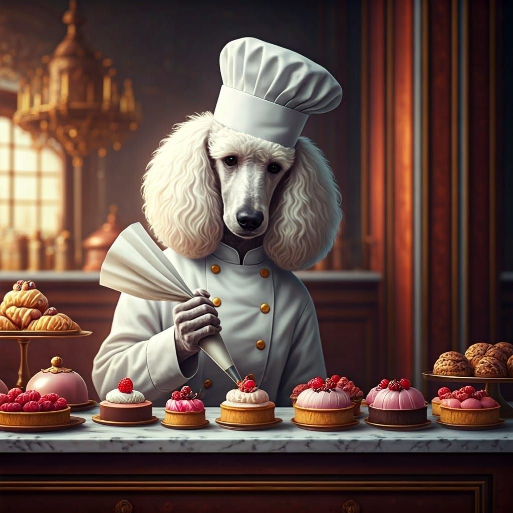 French Pastry Chef  by @Alicia Hopkins