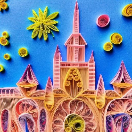 Paper castle