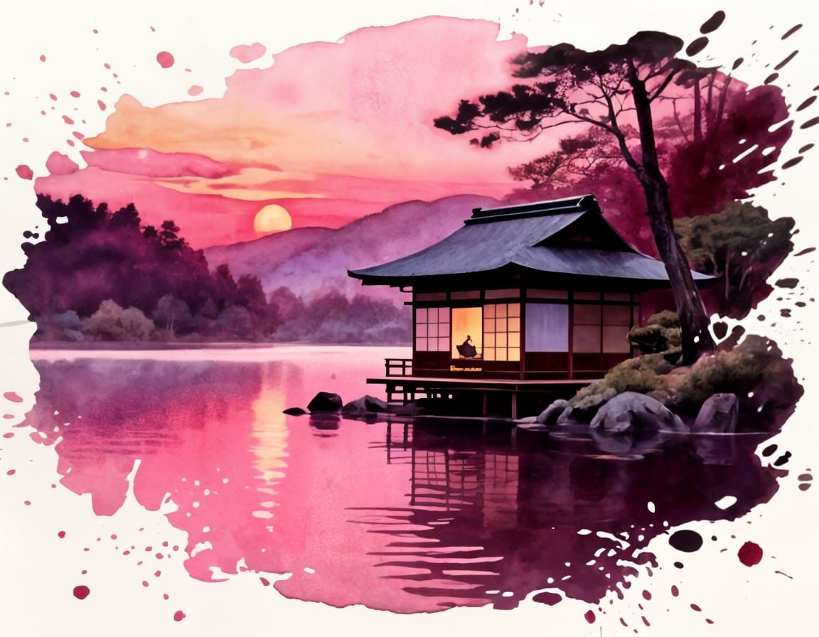 Purple Sunset  by @Marta