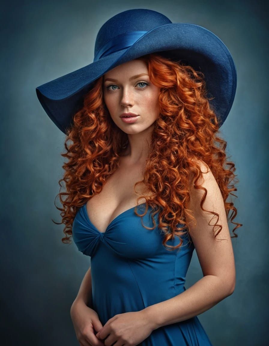 The Woman with The Flowing Hair