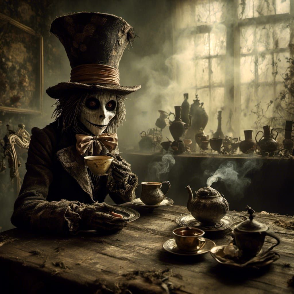 A Cup of Tea with the Mad Hatter  by @Doublecrash