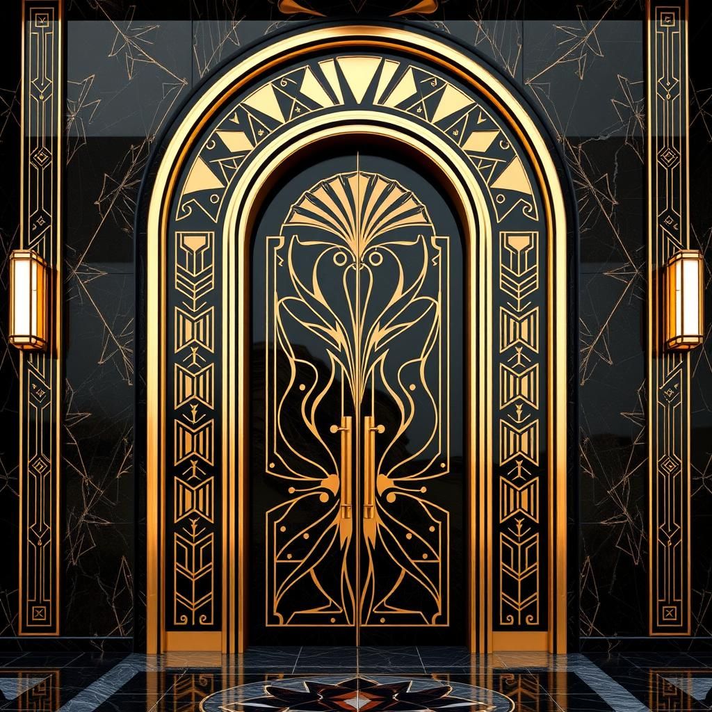 Art Deco Elegance  by @Montana Deroble
