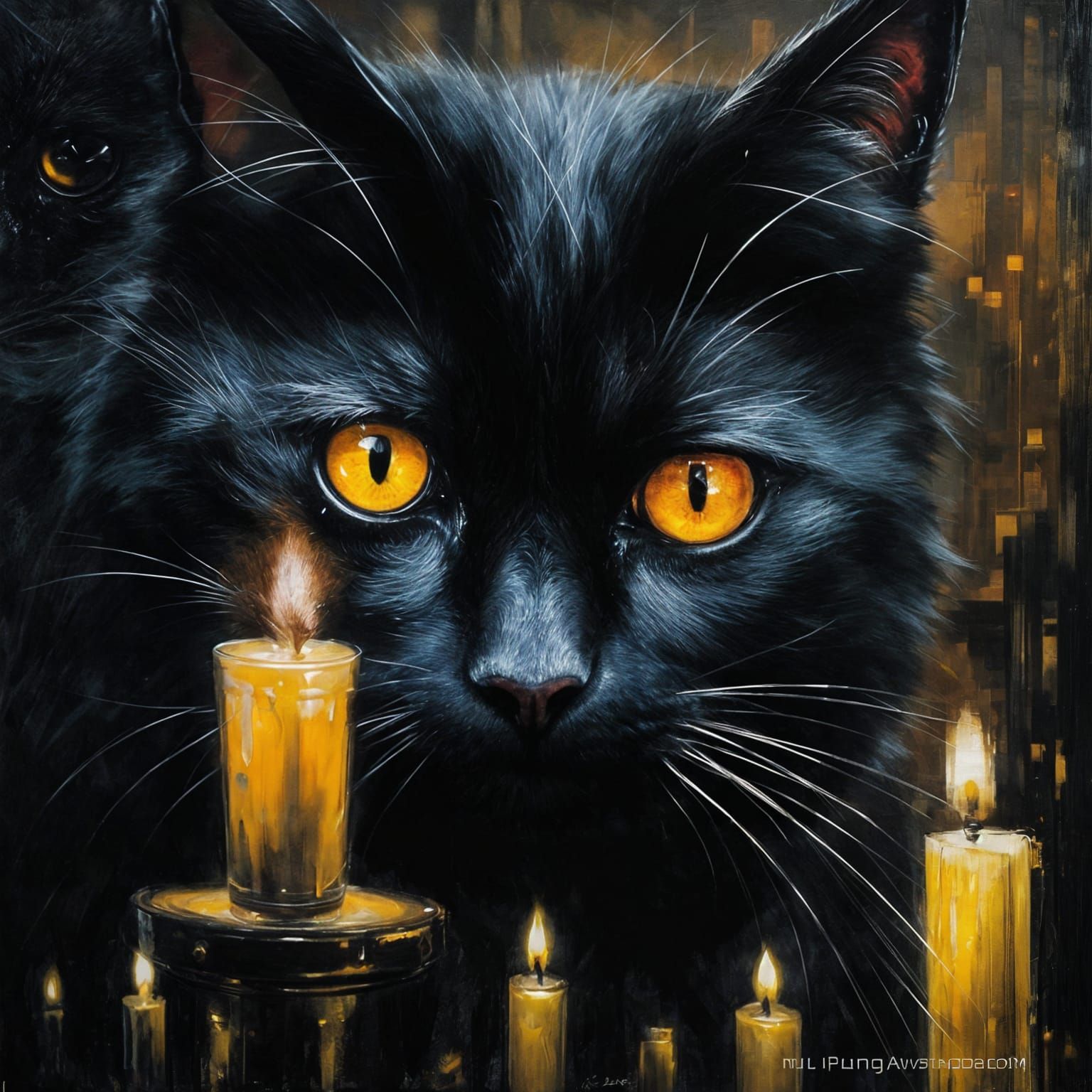 Black Cat  by @Vic Williams