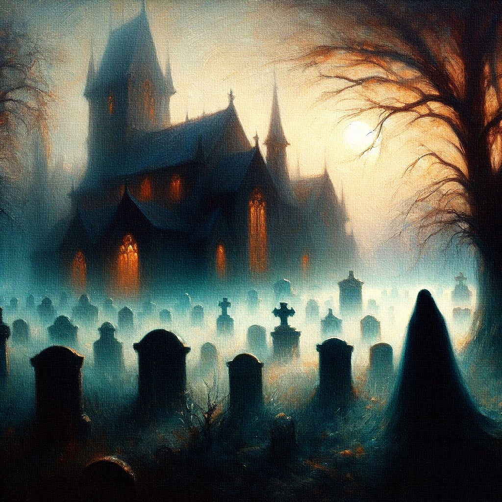 Foggy Churchyard