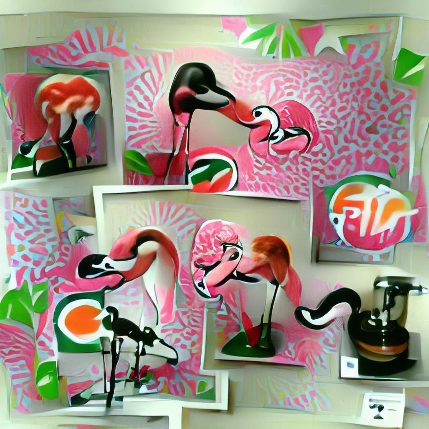 cool flamingo