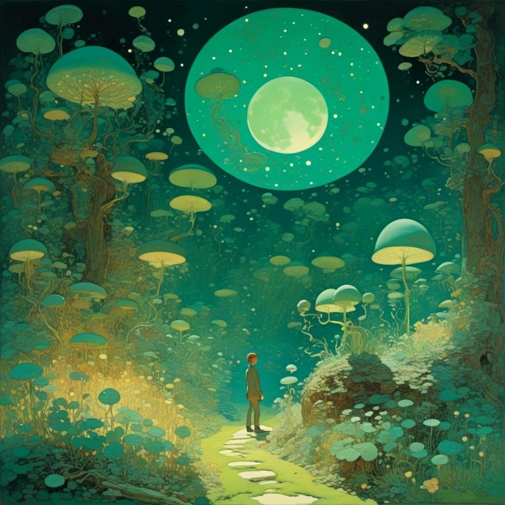 Mysterious Elixir of Dreams and Nighttime Magic